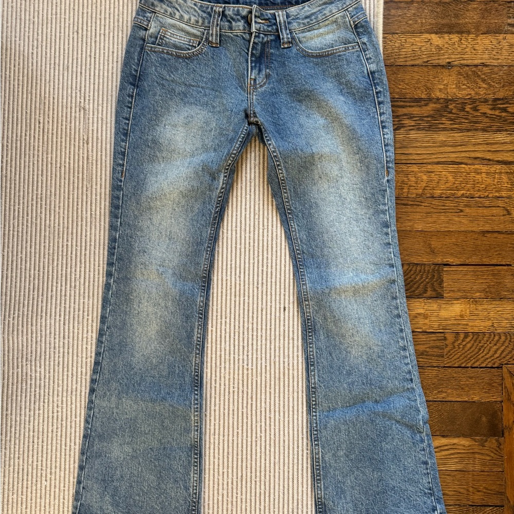 Brandy Melville Blue Boot Cut Jeans